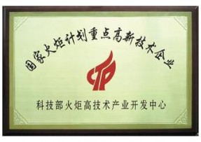 国家火炬计划重点高兴技术企业
